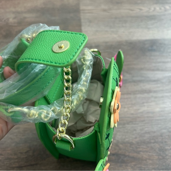 NWT Betsey Johnson Kitsch XO Desert Cactus 3D faux leather crossbody bag - Picture 3 of 14